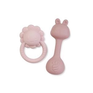 Saro Baby sada chrastítek Tiny Treasures Pink obraz