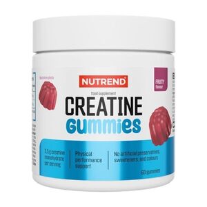 Nutrend Creatine gummies ovocná příchuť 60 ks obraz
