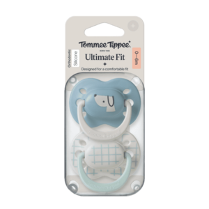 Tommee Tippee Silikonový dudlík Ultimate Fit Deco Boy 0-6m 2 ks více barevných variant obraz