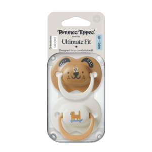 Tommee Tippee Silikonový dudlík Ultimate Fit Deco Boy 18-36m 2 ks více barevných variant obraz