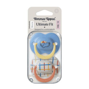 Tommee Tippee Silikonový dudlík Ultimate Fit Deco Boy 6-18m 2 ks více barevných variant obraz