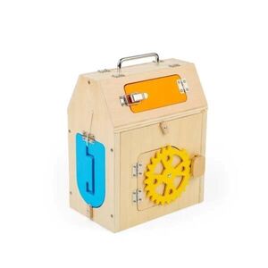 Bigjigs Toys Activity board Domeček obraz