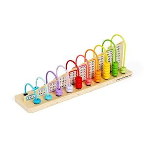 Bigjigs Toys Duhové počítadlo obraz
