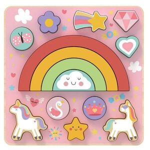 2Kids Toys Balanční puzzle Unicorn 2 v 1 obraz