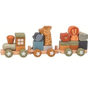 2Kids Toys Dřevěný vláček se zvířátky obraz