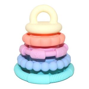 Jellystone Designs Skládací pyramida s kousátky, pastelová obraz