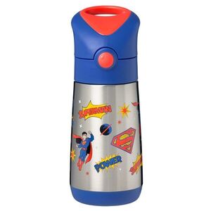 B.BOX Termoska na pití s brčkem 350 ml - Superman | obraz