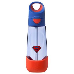 B.BOX Lahev na pití s brčkem 600 ml - Superman | obraz