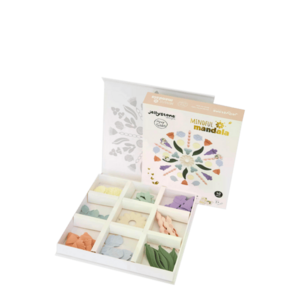 Jellystone Designs Senzorická antistresová mandala pro děti, pastelová obraz