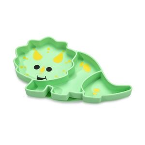 Melii Silikonový dělený talířek s přísavkou - Dinosaur obraz