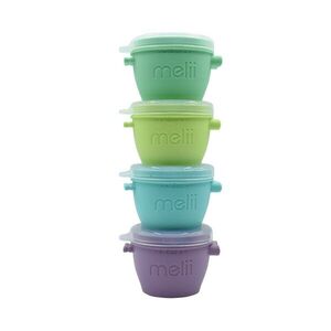 Melii Silikonové kelímky na potraviny Snap&Go 118 ml - 4ks obraz