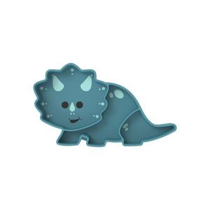 Melii Silikonový dělený talířek s přísavkou - Luxe Dinosaur obraz