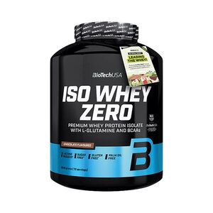 BioTech USA Iso Whey Zero 1816g - bílá čokoláda obraz