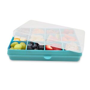 Melii Snackle Box krabička na svačinu 1368 ml - modrozelená obraz