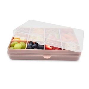 Melii Snackle Box krabička na svačinu 1368 ml - růžová obraz