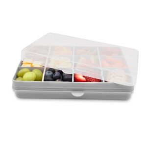 Melii Snackle Box krabička na svačinu 1368 ml - šedá obraz