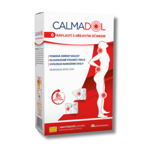 CALMADOL náplasti s hřejivým účinkem 6 ks obraz