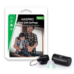HASPRO Work - Home špunty do uší proti hluku při práci, 1 pár / 2ks obraz