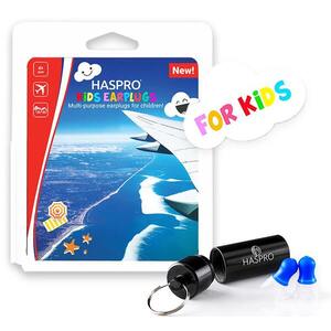 HASPRO Travel - Airplane špunty do uší na cestování pro děti, 1 pár / 2ks obraz