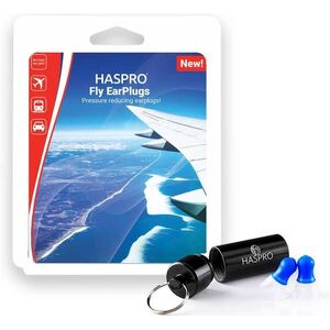 HASPRO Travel - Airplane špunty do uší na cestování, 1 pár / 2ks obraz