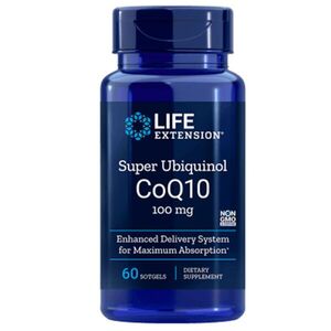 Life Extension Super Ubiquinol CoQ10 - 60 tobolek obraz