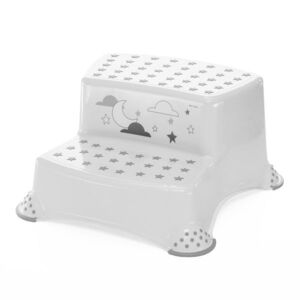 Zopa Dvojstupínek k WC/umyvadlu Moon, White 2 obraz