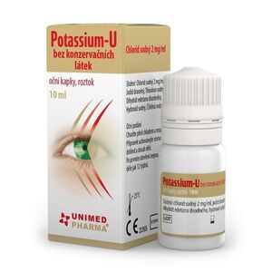 Potassium-U oční kapky 10 ml obraz