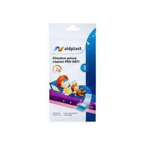 Aidplast Chladivá gelová náplast pro děti 5 x 12 cm 2 ks obraz