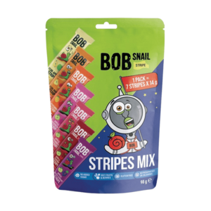 ŠNEK BOB Ovocné plátky MIX 7x14 g obraz