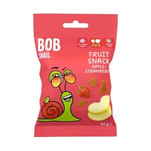 ŠNEK BOB jablko-jahoda ovocný snack 40 g obraz