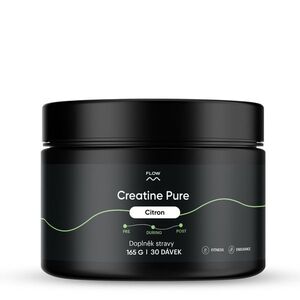 Flow Nutrition Creatine Pure citron 165 g obraz