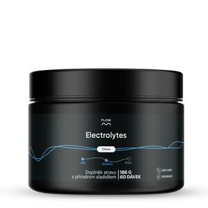 Flow Nutrition Electrolytes citron 186 g obraz