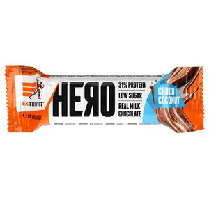 Extrifit Hero Protein Bar 31% 65 g choco coconut obraz
