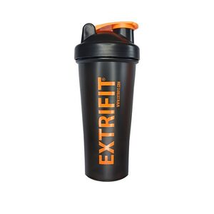 Extrifit Šejkr 600 ml černý s oranžovým logem obraz