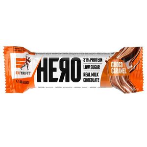 Extrifit Hero Protein Bar 31% 65 g choco caramel obraz