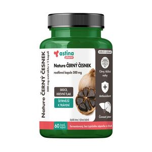 Astina Nature ČERNÝ ČESNEK 500 mg 60 kapslí obraz