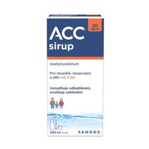 ACC 20 mg/ml sirup 200 ml obraz
