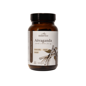 Herbyway Ašvaganda extrakt z kořene 800 mg 90 kapslí obraz