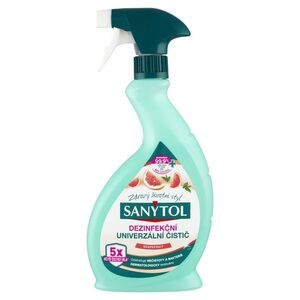 Sanytol Dezinfekční univerzální čistič ve spreji grep 500 ml obraz