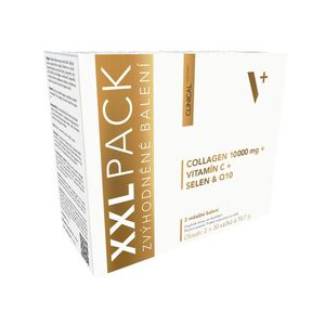 Clinical Collagen 10 000 mg + vitamín C + selen & Q10 XXL pack ananas 2x30 sáčků obraz