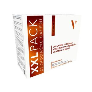Clinical Collagen 10 000 mg + kyselina hyaluronová + vit. C + selen XXL pack mango 2x30 sáčků obraz