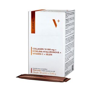 Clinical Collagen 10 000 mg + kyselina hyaluronová + vit. C + selen mango 30 sáčků obraz