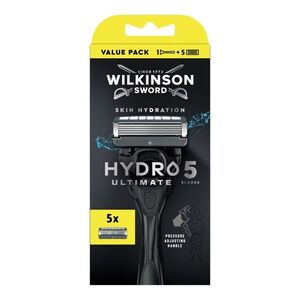 Wilkinson Hydro 5 Ultimate Skin Hydration holicí strojek + hlavice 5 ks obraz