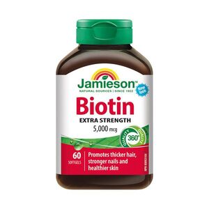 Jamieson Biotin 5000 mcg 60 kapslí obraz