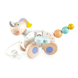 Zopa Dřevěná tahací hračka, Unicorn 2 obraz