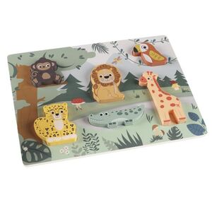 Zopa Dřevěné puzzle jungle, Wood obraz