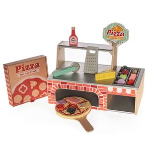 Zopa Dřevěný set Pizzerie obraz