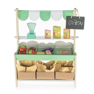 Zopa Dřevěný obchod set obraz