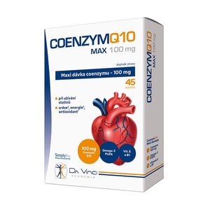 Da Vinci Academia Coenzym Q10 Max 100mg 45 tobolek obraz