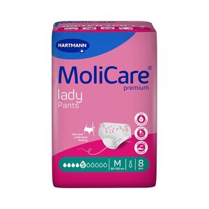 MoliCare Lady Pants 5 kapek, vel. M inkontinenční kalhotky 8 ks obraz